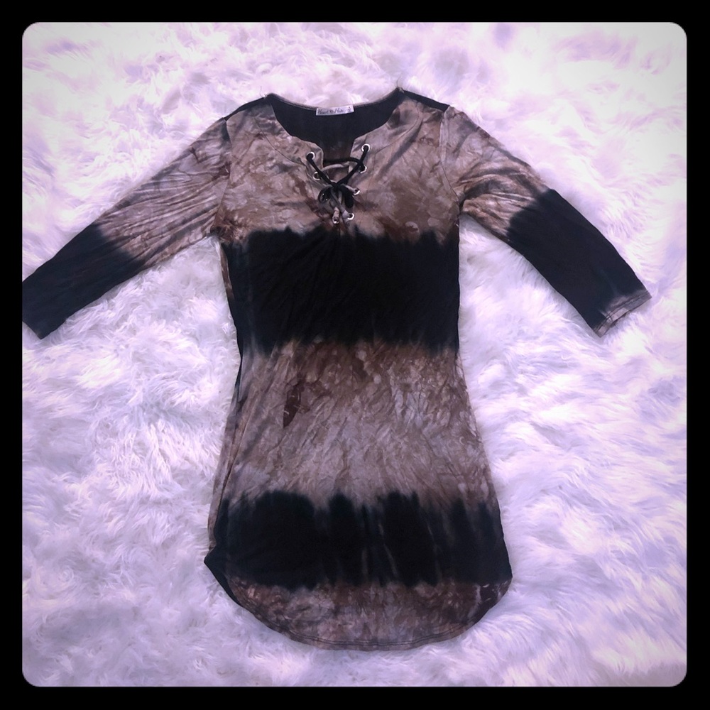 Tie dye dress/tunic. Size small